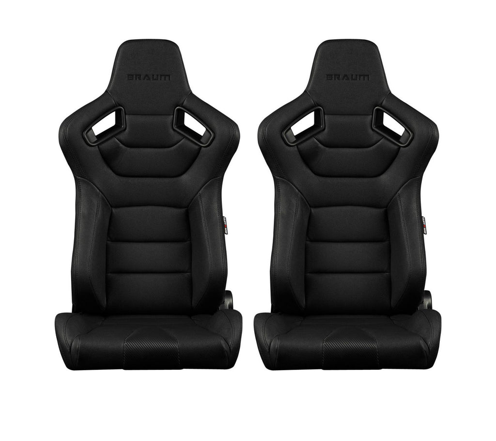 Braum Racing ELITE Series Racing Seats (Pair; Select Stitching)