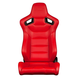 Braum Racing ELITE Series Racing Seats (Pair; Red)