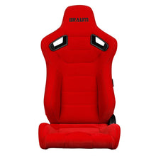Load image into Gallery viewer, Braum Racing ELITE Series Racing Seats (Pair; Red Cloth)