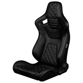 Braum Racing ELITE-X Series Racing Seats (Pair; Diamond Edition / Black Piping)