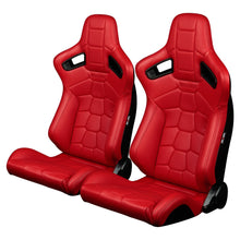 Load image into Gallery viewer, Braum Racing ELITE-X Series Racing Seats (Pair; Red Komodo Edition)