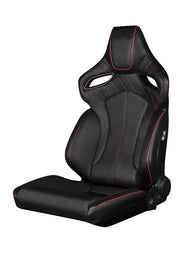 Braum Racing ORUE Series Racing Seats (Pair; Diamond Edition / Red Stitching)