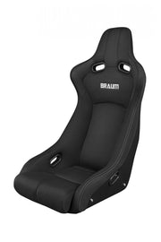 Braum Racing VENOM-R Series Fixed Back Racing Seats (Single; Black)