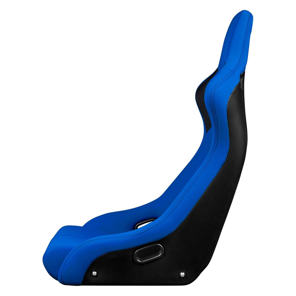 Braum Racing VENOM-R Series Fixed Back Racing Seats (Single; Blue)