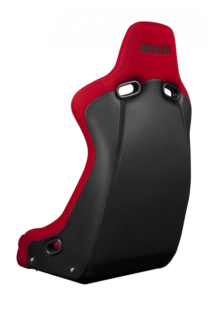 Braum Racing VENOM-R Series Fixed Back Racing Seats (Single; Red)