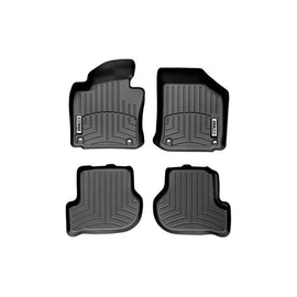 COBB x WeatherTech (Oval Floor Retention) Front and Rear FloorLiners (Black) - Volkswagen GTI 2010-2014