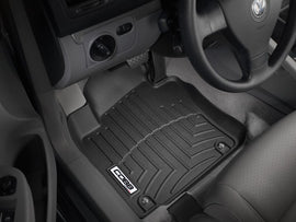 COBB x WeatherTech (Oval Floor Retention, AT Only) Front FloorLiners (Black) - Vokswagen GTI 2010-2014