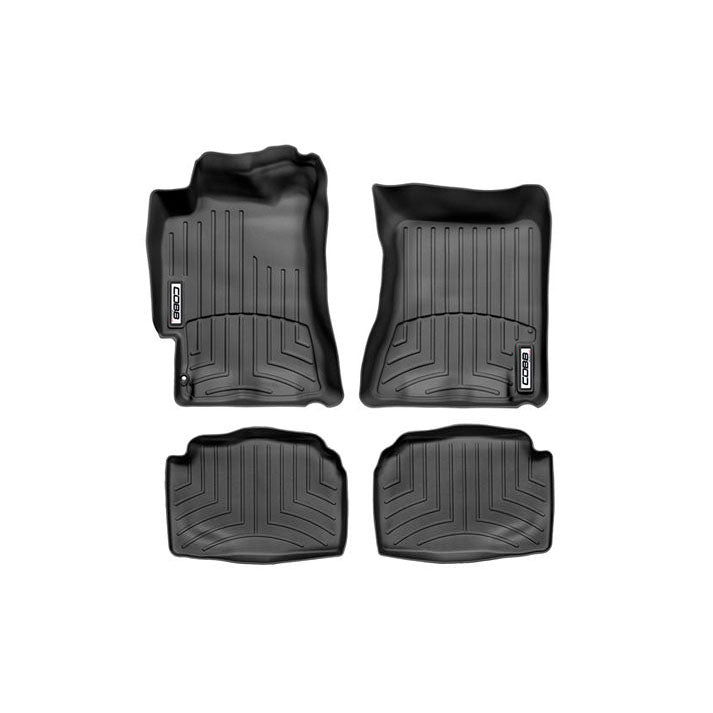 COBB x WeatherTech Front and Rear FloorLiners (Black) - Subaru WRX 2002-2007 / STi 2004-2007