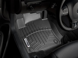 COBB x WeatherTech (Round Floor Retention) Front FloorLiners (Black) - Volkswagen GTI 2010-2014