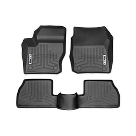 COBB x WeatherTech Front & Rear FloorLiners (Black) - Ford Focus ST 2013-2018