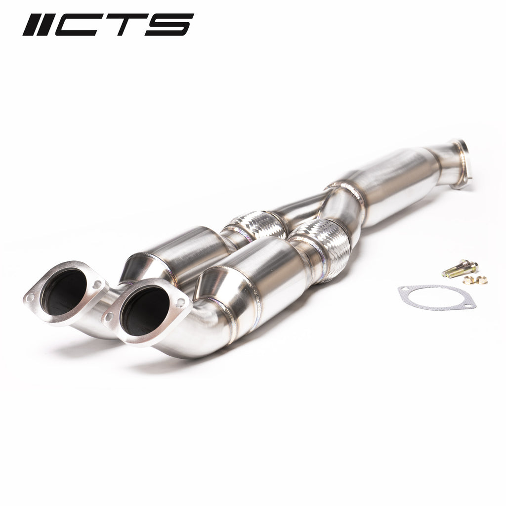 CTS Turbo High Flow Catted Y-pipe/Mid-pipe - Nissan GT-R (R35) 2009-2020