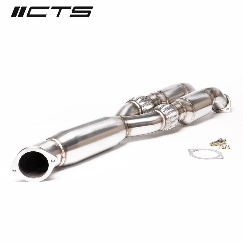 CTS Turbo High Flow Catted Y-pipe/Mid-pipe - Nissan GT-R (R35) 2009-2020