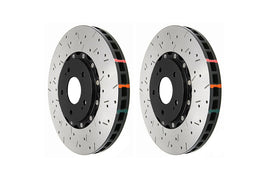 DBA Drilled & Slotted 5000 Series Front Rotors Black Hat (Pair) Subaru - WRX 2002-2014 / BRZ 13+/ Scion FR-S 2013-2016