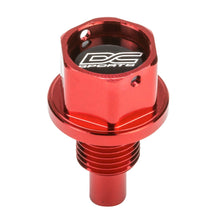 Load image into Gallery viewer, DC SPORTS RED MAGNETIC DRAIN PLUG (HONDA MITSUBISHI MAZDA)