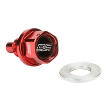 Load image into Gallery viewer, DC SPORTS RED MAGNETIC DRAIN PLUG (HONDA MITSUBISHI MAZDA)