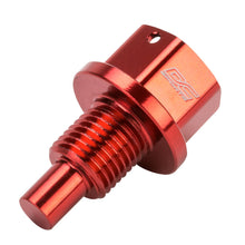 Load image into Gallery viewer, DC SPORTS RED MAGNETIC DRAIN PLUG (HONDA MITSUBISHI MAZDA)