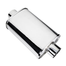 Load image into Gallery viewer, DC Sports Universal Oval Muffler 2.5&quot; Inlet 3&quot; Outlet