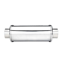 Load image into Gallery viewer, DC Sports Universal Oval Muffler 2.5&quot; Inlet 2.5&quot; Outlet