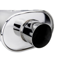 Load image into Gallery viewer, DC Sports Universal Oval Muffler 2.5&quot; Inlet 2.5&quot; Outlet