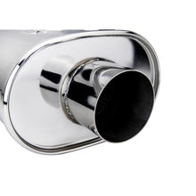 Load image into Gallery viewer, DC Sports Universal Oval Muffler 3&quot; Inlet 4&quot; Outlet