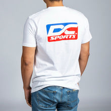 Load image into Gallery viewer, White DC Colored Logo T-Shirt.