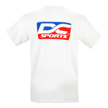 Load image into Gallery viewer, White DC Colored Logo T-Shirt.