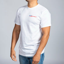 Load image into Gallery viewer, White DC Colored Logo T-Shirt.