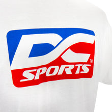 Load image into Gallery viewer, White DC Colored Logo T-Shirt.