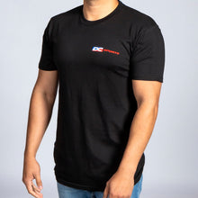 Load image into Gallery viewer, Black DC Colored Logo T-Shirt.