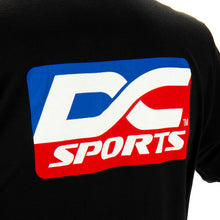 Load image into Gallery viewer, Black DC Colored Logo T-Shirt.