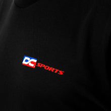 Load image into Gallery viewer, Black DC Colored Logo T-Shirt.