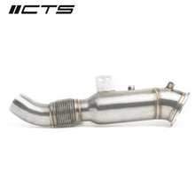 Load image into Gallery viewer, CTS Turbo 4.5″ High-Flow Catted Downpipe - Toyota Supra MK5 (A90/A91) 2020+