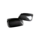 JDMuscle Tanso Carbon Fiber Side Mirror Covers (w/o Turn Signal) - Subaru WRX / STI 2015-2021