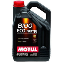 Load image into Gallery viewer, Motul 5L Synthetic Engine Oil 8100 5W30 ECO-NERGY (Universal; Multiple Fitments)