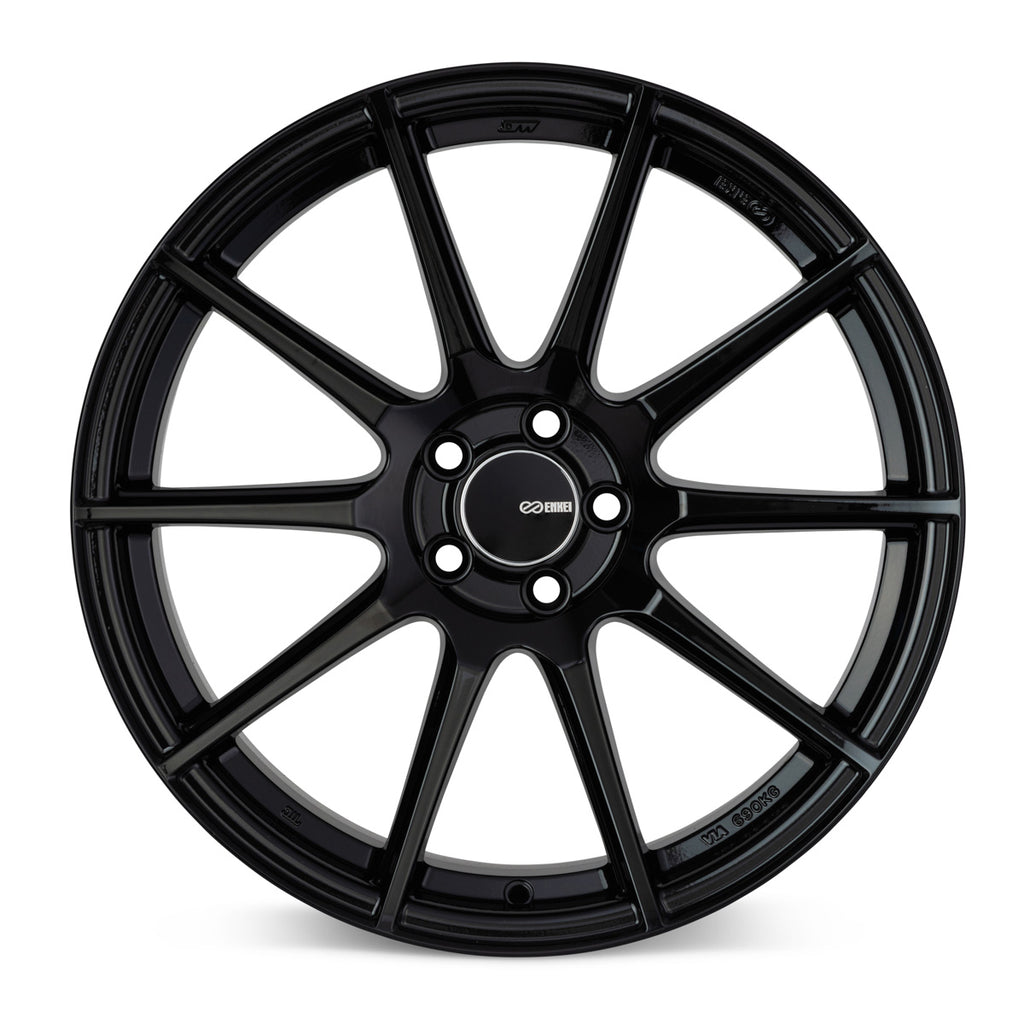 Enkei TS-10 18" Gloss Black Wheel 5x112