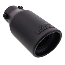 Load image into Gallery viewer, DC Sport Black Universal Bolt On Exhaust Slant Cut Tip 2.25&quot; Inlet 3.75&quot; Outlet