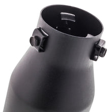 Load image into Gallery viewer, DC Sport Black Universal Bolt On Exhaust Slant Cut Tip 2.25&quot; Inlet 3.75&quot; Outlet