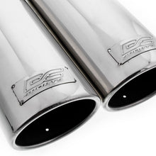 Load image into Gallery viewer, DC Sport Polished Stainless Universal Bolt On Exhaust Tip 2.375&quot; 5 Inlet 3.75&quot; Outlet