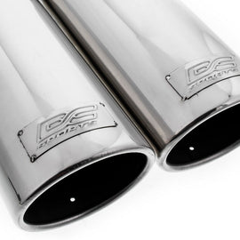 DC Sport Polished Stainless Universal Bolt On Exhaust Tip 2.375