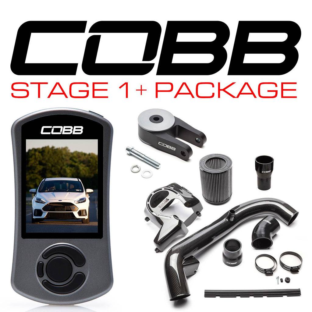 Cobb Stage 1+ Carbon Fiber Power Package - Ford Focus RS  2016-2018
