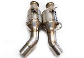 Fabspeed Motorsport Sport Catalytic Converter Downpipes - Alfa Romeo Giulia Quadrifoglio 2016+