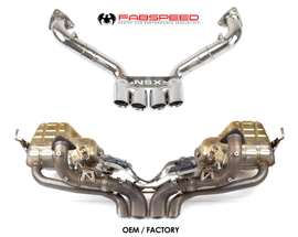 Fabspeed Motorsport Maxflo Cat Back Exhaust - Acura NSX 2017+