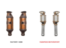 Fabspeed Motorsport Sport Cat X-Pipe Exhaust System - Aston Martin V8 Vantage 2005-2010