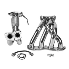 Load image into Gallery viewer, DC Sports Polished Header (03-07 Honda Accord 2.4L)