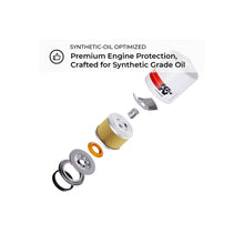 Load image into Gallery viewer, K&amp;N Wrench Off Oil Filter HP-1008 - (Multiple Fitments)
