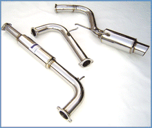 Load image into Gallery viewer, Invidia 2000-2005 Mitsubishi Ecilpse Models N1 Stainless Steel Catback Exhaust