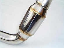 Load image into Gallery viewer, Invidia Polished Divorced Waste Gate Downpipe with High Flow Cat - Subaru Legacy GT 2005-2009 (Auto Trans)