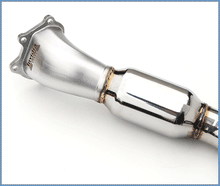 Load image into Gallery viewer, Invidia Polished Divorced Wastegate Catted Downpipe - Subaru WRX 2002-2007 / STi 2004-2007