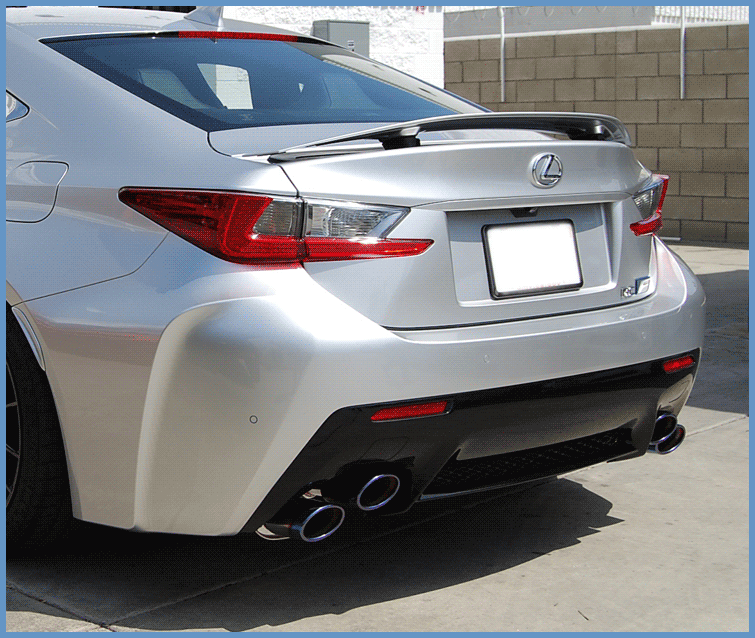 Invidia 2015-2017 Lexus RC F Q300H w/ Rolled Titanium Tips Cat-Back Exhaust