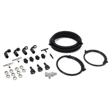 Load image into Gallery viewer, IAG Braided Fuel Line &amp; Fitting Kit for IAG Top Feed Fuel Rails &amp; OEM FPR for 08-14 WRX and 10-14 LGT.